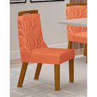 Conjunto Sala De Jantar Mesa Tampo Mdf/vidro E 6 Cadeiras Ága