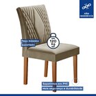 Conjunto Sala De Jantar Mesa Tampo Slim Plus Vidro 170x90cm C