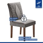 Conjunto Sala De Jantar Mesa Tampo Slim Plus Vidro 170x90cm C