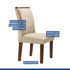 Conjunto Sala De Jantar Mesa Tampo Slim Plus Vidro Arezzo 280