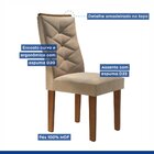 Conjunto Sala De Jantar Mesa Tampo Slim Vidro Plus 8 Cadeiras