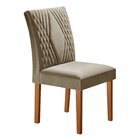 Conjunto Sala De Jantar Mesa Tampo Smart Plus Vidro 120x90cm