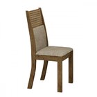 Conjunto Sala De Jantar Mesa Tampo Vidro Florença E 6 Cadeira