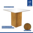 Conjunto Sala De Jantar Mesa Tampo Vidro Madri 4 Cadeiras Esp