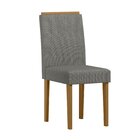 Conjunto Sala De Jantar Mesa Tampo Vidro/mdf Com Giratório Va