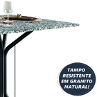 Conjunto Sala De Jantar Mesa Thais Com 4 Cadeiras Diva 0,70m