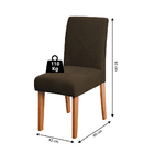 Conjunto Sala De Jantar Mesa Trento Quadrada 4 Cadeiras Tries