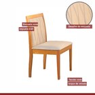 Conjunto Sala De Jantar Mesa Versales 120cm Com 4 Cadeiras Hy