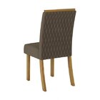 Conjunto Sala De Jantar Mesa Vidro/mdf 6 Cadeiras Camila Espr