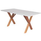 Conjunto Sala De Jantar Munique 6 Cadeiras Safira Veludo Móve