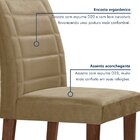 Conjunto Sala De Jantar Nápoles Tampo Vidro/mdf Com 8 Cadeira