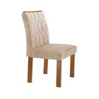 Conjunto Sala De Jantar Nápoles Tampo Vidro/mdf Com 8 Cadeira