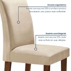 Conjunto Sala De Jantar Nápoles Tampo Vidro/mdf Com 8 Cadeira