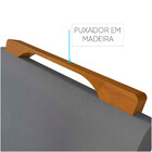 Conjunto Sala De Jantar Natalle 4 Lugares Mesa Redonda 1,2m E