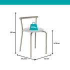 Conjunto Sala De Jantar Palermo Com Mesa E 2 Cadeiras 2999 Ca