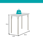 Conjunto Sala De Jantar Palermo Com Mesa E 2 Cadeiras 2999 Ca