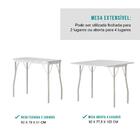 Conjunto Sala De Jantar Palermo Com Mesa E 4 Cadeiras Pretas