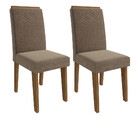 Conjunto Sala De Jantar Patricia  160cm 6 Cadeiras Milena Com