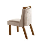 Conjunto Sala De Jantar Porto Dallas Mesa Tampo Mdf/vidro E 4