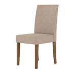 Conjunto Sala De Jantar Quadrada Mesa Helo 90cm E 04 Cadeiras