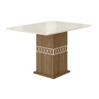 Conjunto Sala De Jantar Quadrada Mesa Jade 90cm 4 Cadeiras Jo