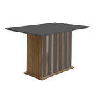 Conjunto Sala De Jantar Retangular Mesa Amalia 160cm E 06 Cad