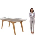 Conjunto Sala De Jantar Selena 180x90 Tampo Mdf/vidro 6 Cadei