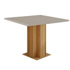 Conjunto Sala De Jantar Sophia 95x95 Tampo Mdf/vidro 4 Cadeir