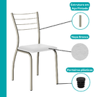 Conjunto Sala De Jantar Tallim Com Mesa E 2 Cadeiras 2999 Car