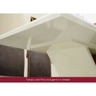 Conjunto Sala De Jantar Tampo Mdf 6 Cadeiras Marie Nature/off