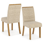 Conjunto Sala De Jantar Tampo Mdf Com Vidro Canto Reto 120 Cm