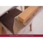 Conjunto Sala De Jantar Tampo Mdf/vidro 6 Cadeiras Espresso M