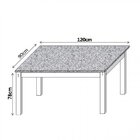 Conjunto Sala De Jantar Tokio Mesa Riviera 4 Cadeiras Cromado