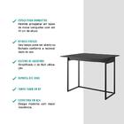 Conjunto Sala De Jantar Tokyo Mesa Dobrável E 2 Banquetas