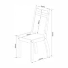 Conjunto Sala De Jantar Truzzi Com 2 Cadeiras Viero Pinho/mar