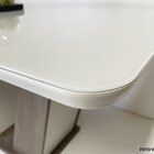 Conjunto Sala De Jantar Veneza Tampo De Vidro 6 Cadeiras Made