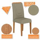 Conjunto Sala De Jantar Versalhes De Vidro 4 Cadeiras Moveis