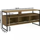 Conjunto Sala Estar 03 Peças Industrial Crome 22 Kappesberg