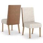 Conjunto Sala Jantar Adriana 180 Cm 6 Cadeiras Anne Canto Arr