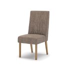 Conjunto Sala Jantar Letícia Mesa 160 Cm Canto Reto Com Vidro