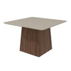 Conjunto Sala Jantar Mesa Quadrada Com 8 Cadeiras Lotus Móvei