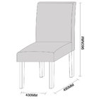 Conjunto Sala Jantar New Ceval Mesa Bárbara 160x90 Cm 6 Cadei