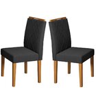 Conjunto Sala Jantar New Ceval Mesa Jade 120x80 Cm Com 4 Cade