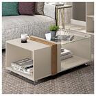 Conjunto Sala Kit Rack Painel Aparador Mesa Renda Caemmun