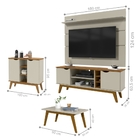 Conjunto Sala Vincent Off White