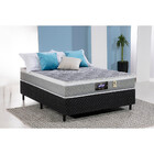 Conjunto São João Cama Box Casal Colchão Em Molas Ensacadas G