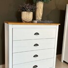 Conjunto Sapateira + Cômoda 4 Gavetas + Moldura Com Espelho 1