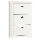 Conjunto Sapateira + Cômoda 4 Gavetas + Moldura Com Espelho 1