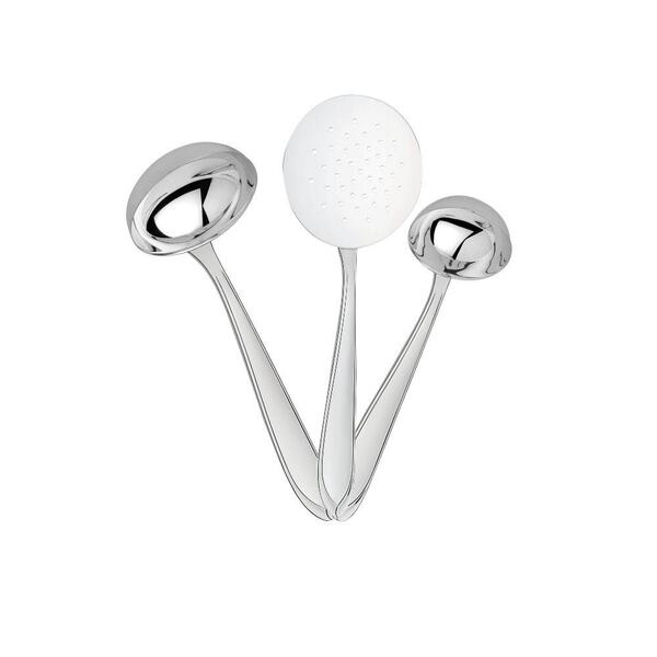 Conjunto Self-service Concha Para Feijão, Concha Para Molho E