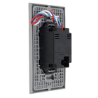 Conjunto Sensor Presença 3Módulos Bivolt Cinza Pial Plus+